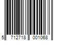 Barcode Image for UPC code 5712718001068