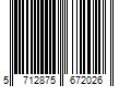 Barcode Image for UPC code 5712875672026