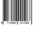 Barcode Image for UPC code 5713999001068