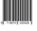 Barcode Image for UPC code 5714574000025