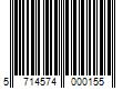 Barcode Image for UPC code 5714574000155