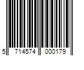 Barcode Image for UPC code 5714574000179