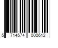 Barcode Image for UPC code 5714574000612