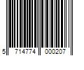 Barcode Image for UPC code 5714774000207