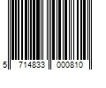 Barcode Image for UPC code 5714833000810