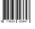 Barcode Image for UPC code 5715033023647