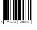 Barcode Image for UPC code 5715404204835