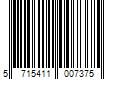 Barcode Image for UPC code 5715411007375