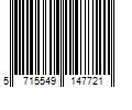 Barcode Image for UPC code 5715549147721