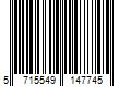 Barcode Image for UPC code 5715549147745