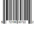 Barcode Image for UPC code 572199807222