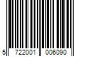 Barcode Image for UPC code 5722001006090