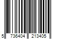 Barcode Image for UPC code 5736404213405