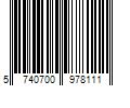 Barcode Image for UPC code 5740700978111