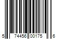 Barcode Image for UPC code 574456001756