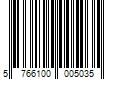 Barcode Image for UPC code 5766100005035