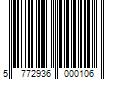 Barcode Image for UPC code 5772936000106