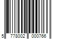 Barcode Image for UPC code 5778002000766