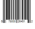 Barcode Image for UPC code 578000264512