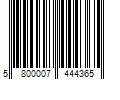 Barcode Image for UPC code 5800007444365