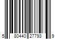 Barcode Image for UPC code 580440277939