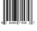 Barcode Image for UPC code 580463715357