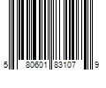 Barcode Image for UPC code 580601831079