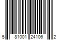 Barcode Image for UPC code 581001241062