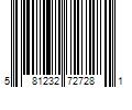 Barcode Image for UPC code 581232727281