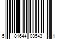 Barcode Image for UPC code 581644035431