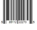 Barcode Image for UPC code 585112222705