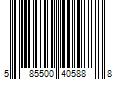 Barcode Image for UPC code 585500405888