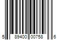 Barcode Image for UPC code 589400007586