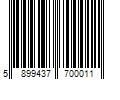 Barcode Image for UPC code 5899437700011