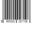 Barcode Image for UPC code 5900020027108