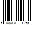 Barcode Image for UPC code 5900020042255