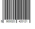 Barcode Image for UPC code 5900020420121