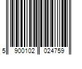 Barcode Image for UPC code 5900102024759