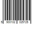 Barcode Image for UPC code 5900102025725