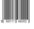 Barcode Image for UPC code 5900117980002