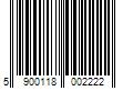 Barcode Image for UPC code 5900118002222