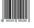 Barcode Image for UPC code 5900300550258