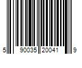 Barcode Image for UPC code 590035200419