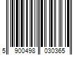 Barcode Image for UPC code 5900498030365