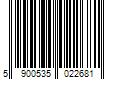 Barcode Image for UPC code 5900535022681