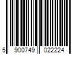 Barcode Image for UPC code 5900749022224