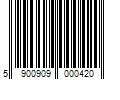 Barcode Image for UPC code 5900909000420