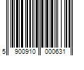 Barcode Image for UPC code 5900910000631