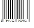 Barcode Image for UPC code 5904302000612