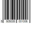 Barcode Image for UPC code 5905035001006